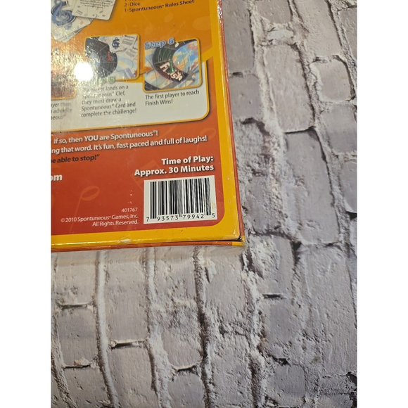Spontuneous The Song Game - Yellow, Factory Sealed, Ages 8+ - Picture 3 of 4